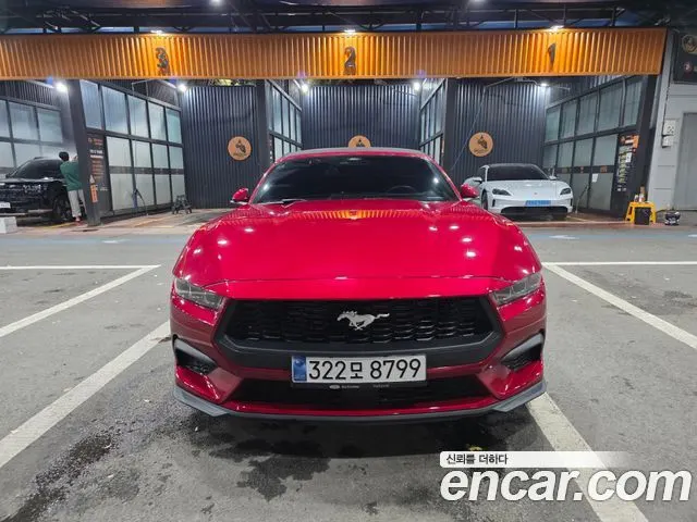 FORD MUSTANG 2024 — 25 000 км, бордовый, Корея — под ключ — фото 3