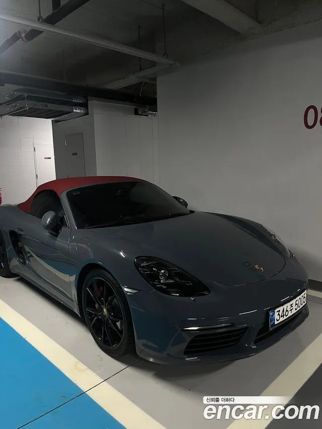 PORSCHE 718 BOXSTER — из Кореи под ключ