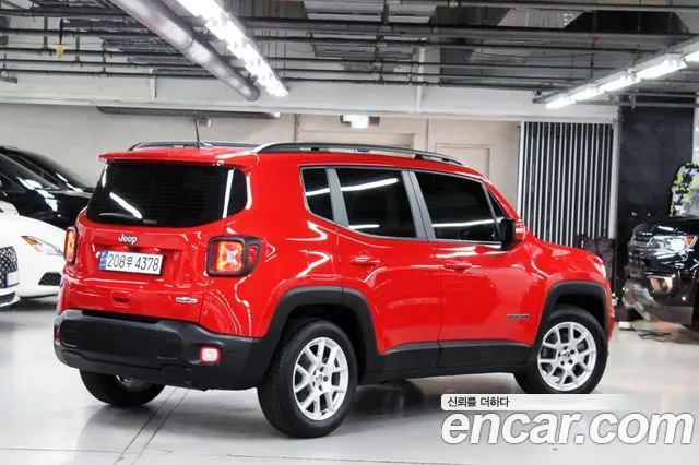 JEEP RENEGADE 2021 — 5 250 км, красный, Корея — под ключ — фото 6