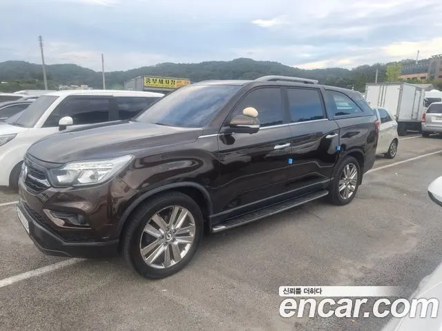 KGM REXTON SPORTS 2018 — 88 828 км, коричневый, Корея — под ключ — фото 1