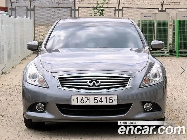 INFINITI G25 2013 — 149 514 км, серебристо-серый, Корея — под ключ — фото 2
