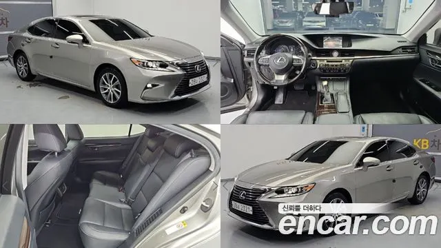 LEXUS ES300H 2017 — 146 390 км, серебристый, Корея — под ключ — фото 1