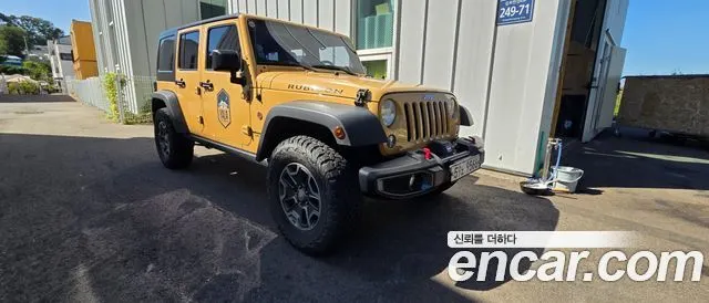 JEEP WRANGLER 2014 — 184 000 км, жёлтый, Корея — под ключ — фото 12