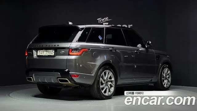 LAND ROVER RANGE ROVER SPORT 2019 — 198 715 км, серый, Корея — под ключ — фото 2