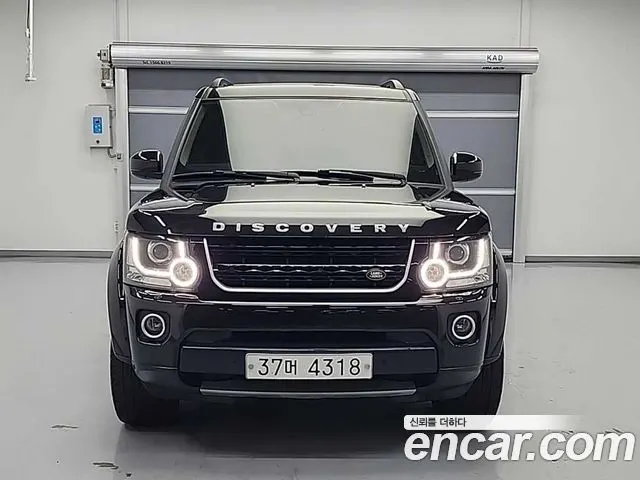 LAND ROVER DISCOVERY 4 2015 — 127 264 км, чёрный, Корея — под ключ — фото 2