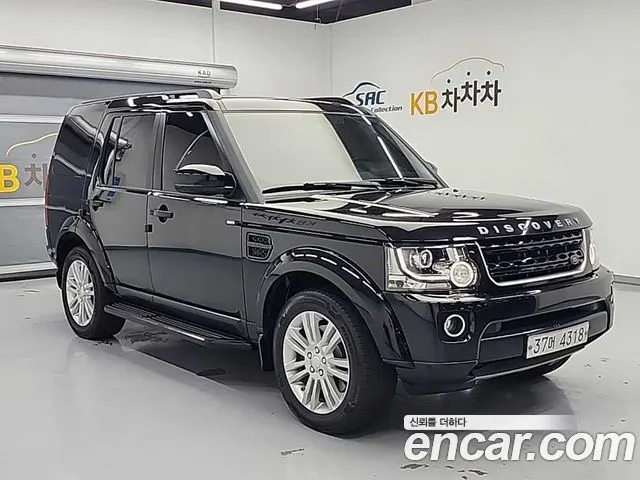 LAND ROVER DISCOVERY 4 2015 — 127 264 км, чёрный, Корея — под ключ — фото 4