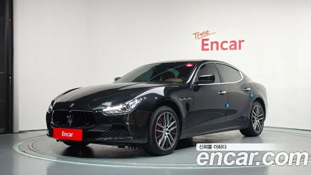 MASERATI GHIBLI — из Кореи под ключ