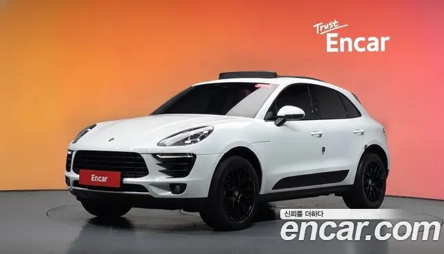 PORSCHE MACAN 2018 — 83 035 км, белый, Корея — под ключ — фото 2