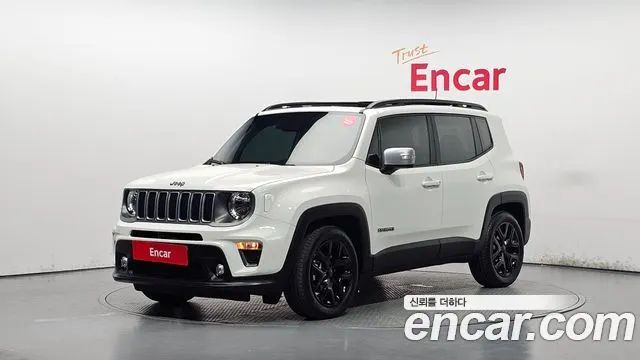 JEEP RENEGADE 2022 — 23 433 км, белый, Корея — под ключ — фото 1