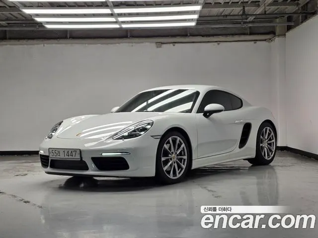 PORSCHE 718 CAYMAN 2018 — 48 243 км, белый, Корея — под ключ — фото 11