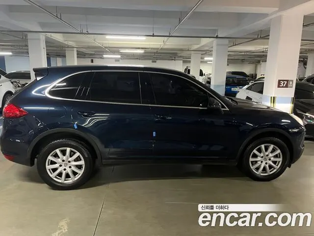 PORSCHE CAYENNE 2011 — 66 600 км, синий, Корея — под ключ — фото 2