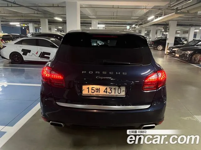 PORSCHE CAYENNE 2011 — 66 600 км, синий, Корея — под ключ — фото 4