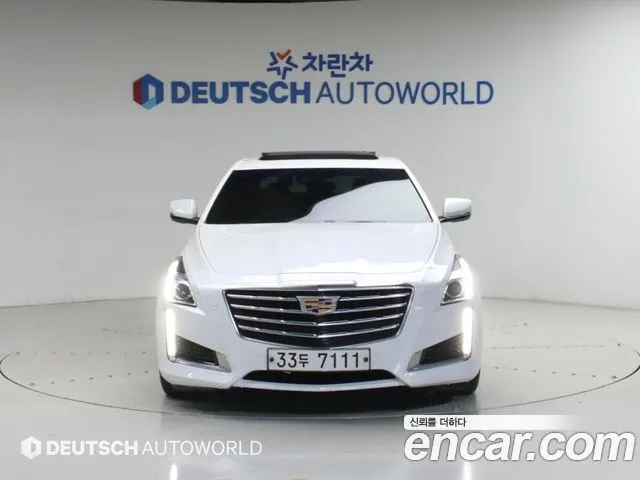 CADILLAC CTS 2018 — 39 400 км, белый, Корея — под ключ — фото 5