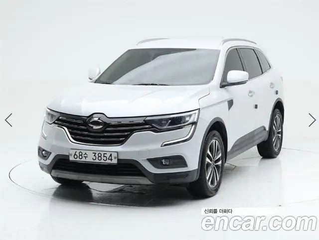 RENAULT KOREA QM6 2019 — 224 270 км, белый, Корея — под ключ — фото 1