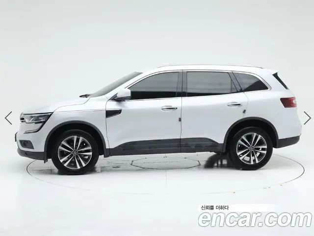 RENAULT KOREA QM6 2019 — 224 270 км, белый, Корея — под ключ — фото 3