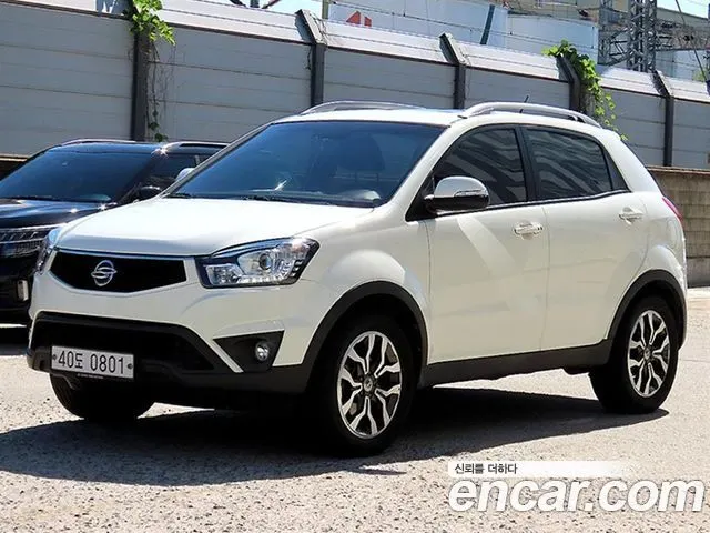 KGM KORANDO C 2016 — 97 870 км, белый, Корея — под ключ — фото 2