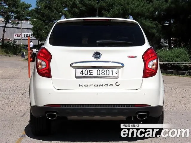 KGM KORANDO C 2016 — 97 870 км, белый, Корея — под ключ — фото 4