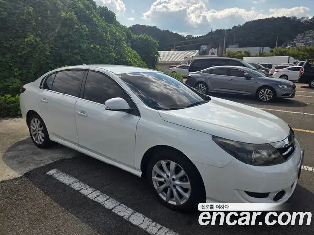 RENAULT KOREA SM5 2011 — 196 602 км, белый-перламутр, Корея — под ключ — фото 6