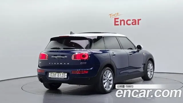 MINI COOPER CLUBMAN 2018 — 57 784 км, синий, Корея — под ключ — фото 2