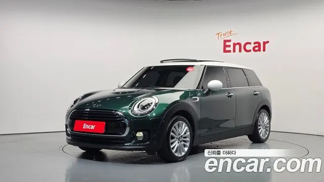 MINI COOPER CLUBMAN 2018 — 97 405 км, зелёный, Корея — под ключ — фото 1
