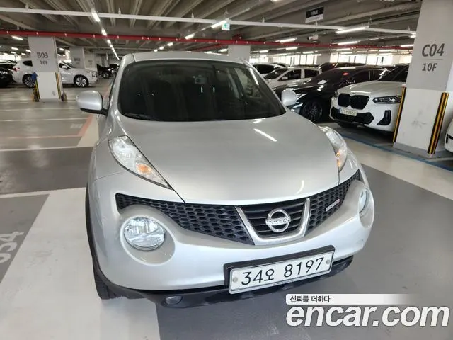 NISSAN JUKE 2014 — 52 000 км, серебристый, Корея — под ключ — фото 3