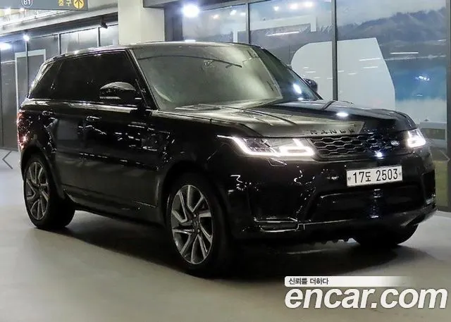 LAND ROVER RANGE ROVER SPORT 2018 — 135 644 км, чёрный, Корея — под ключ — фото 12