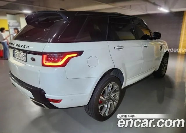 LAND ROVER RANGE ROVER SPORT 2019 — 60 422 км, белый, Корея — под ключ — фото 6