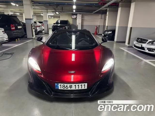 MCLAREN 650S 2016 — 76 000 км, красный, Корея — под ключ — фото 1