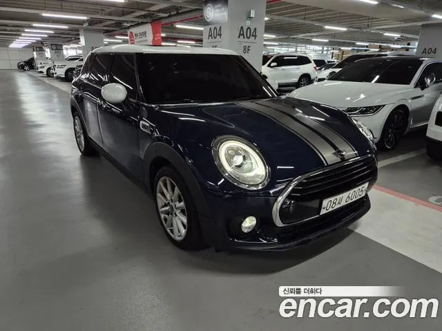 MINI COOPER D CLUBMAN 2018 — 23 500 км, синий, Корея — под ключ — фото 2