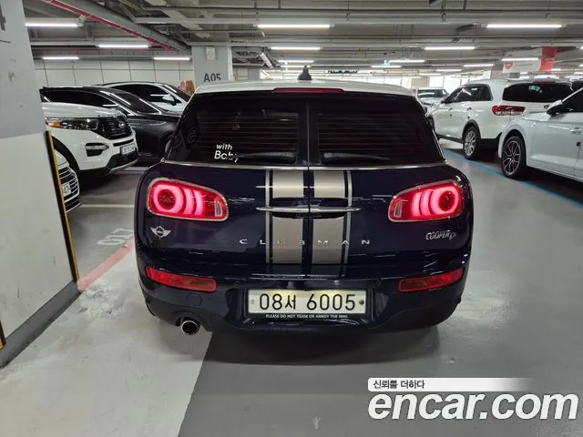 MINI COOPER D CLUBMAN 2018 — 23 500 км, синий, Корея — под ключ — фото 4