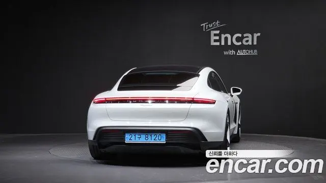 PORSCHE TAYCAN 2022 — 25 138 км, белый, Корея — под ключ — фото 4