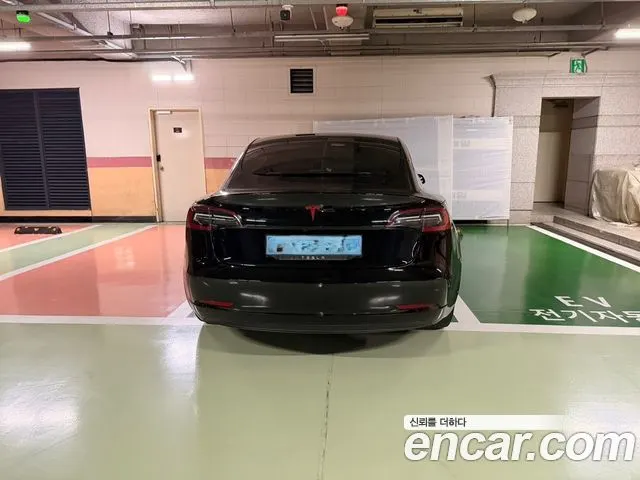 TESLA MODEL 3 2020 — 114 000 км, чёрный, Корея — под ключ — фото 4