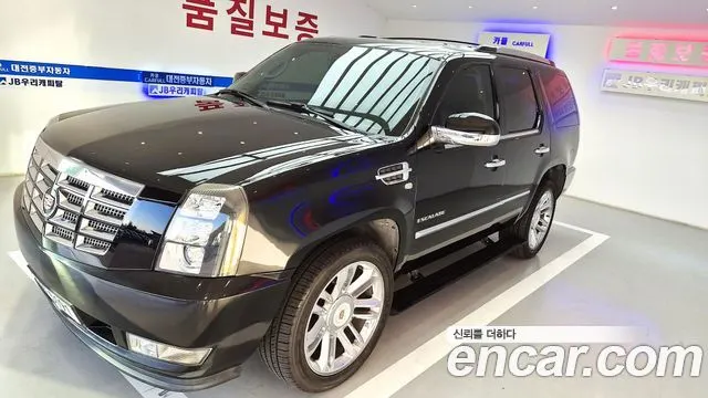 CADILLAC ESCALADE 2014 — 36 581 км, чёрный, Корея — под ключ — фото 3