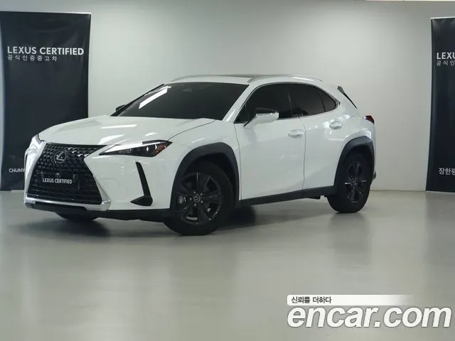 LEXUS UX300H 2027 — 885 км, белый-перламутр, Корея — под ключ — фото 1