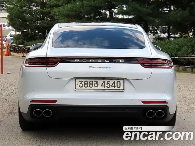 PORSCHE PANAMERA 2020 — 78 700 км, белый, Корея — под ключ — фото 4
