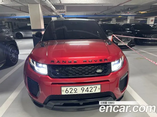 LAND ROVER RANGE ROVER EVOQUE 2019 — 57 000 км, красный, Корея — под ключ — фото 1