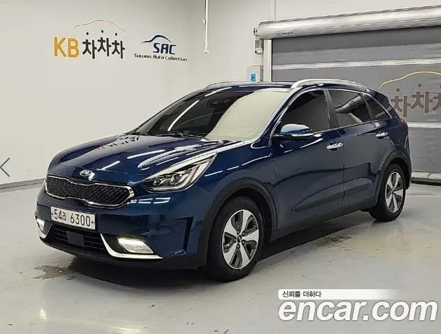 KIA NIRO 2018 — 177 977 км, синий, Корея — под ключ — фото 1