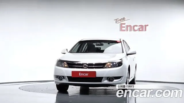 RENAULT KOREA SM5 2012 — 68 753 км, белый-перламутр, Корея — под ключ — фото 3