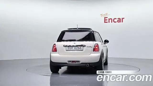 MINI COOPER D 2012 — 60 665 км, белый-перламутр, Корея — под ключ — фото 4