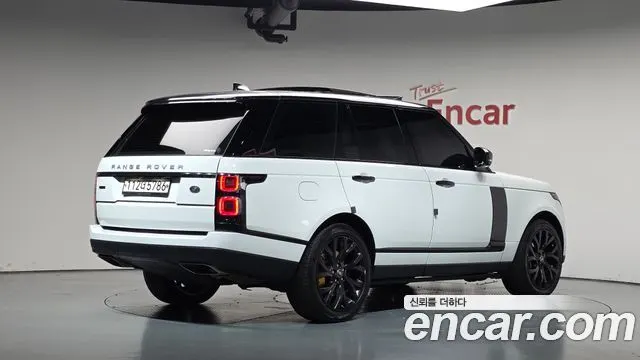 LAND ROVER RANGE ROVER — из Кореи под ключ