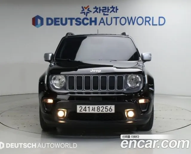 JEEP RENEGADE 2022 — 33 300 км, чёрный, Корея — под ключ — фото 3