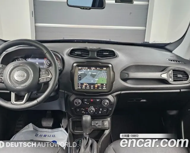 JEEP RENEGADE 2022 — 33 300 км, чёрный, Корея — под ключ — фото 8
