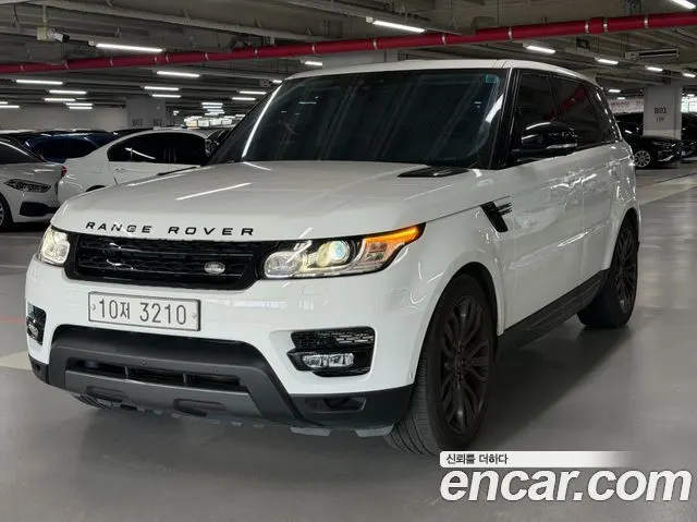 LAND ROVER RANGE ROVER SPORT 2017 — 102 097 км, белый, Корея — под ключ — фото 1