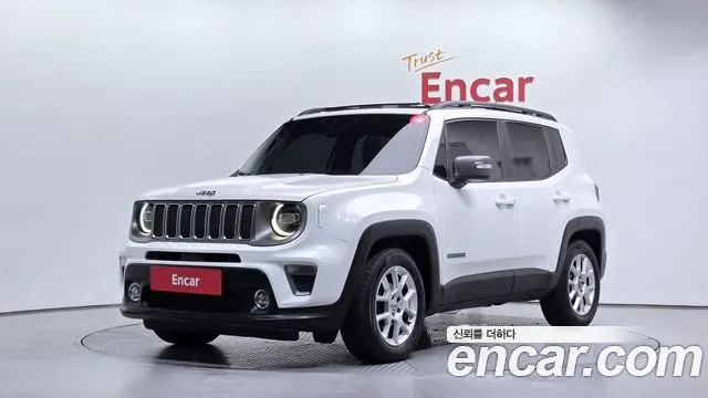 JEEP RENEGADE 2020 — 116 874 км, белый, Корея — под ключ — фото 1