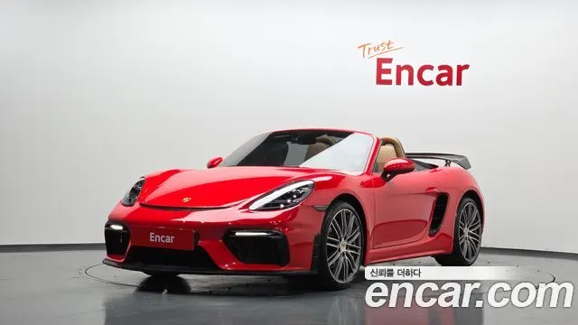 PORSCHE 718 BOXSTER — из Кореи под ключ