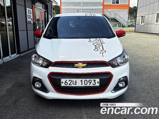 CHEVROLET SPARK 2017 — 161 237 км, белый, Корея — под ключ — фото 2