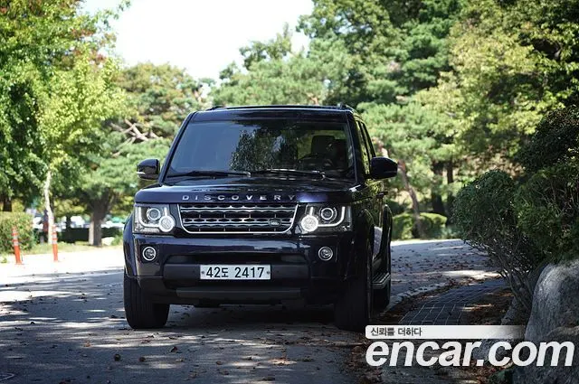LAND ROVER DISCOVERY 4 2015 — 66 940 км, синий, Корея — под ключ — фото 11