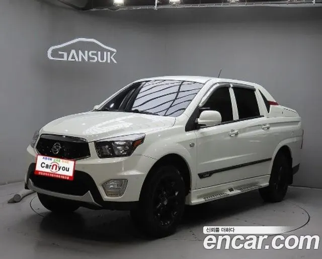 KGM KORANDO SPORTS 2017 — 177 494 км, белый, Корея — под ключ — фото 2