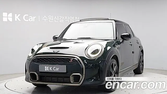 MINI COOPER S 2023 — 21 780 км, тёмно-зелёный, Корея — под ключ — фото 11