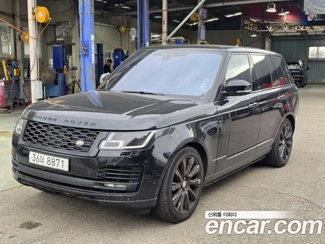LAND ROVER RANGE ROVER — из Кореи под ключ